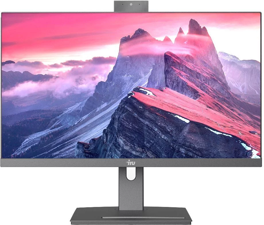 Моноблок IRU 23IM 23.8" Full HD i5 1035G4 (3.6) 8Gb SSD256Gb Iris Plus Graphics noOS GbitEth WiFi BT 120W Cam черный 1920x1080 (1972066)