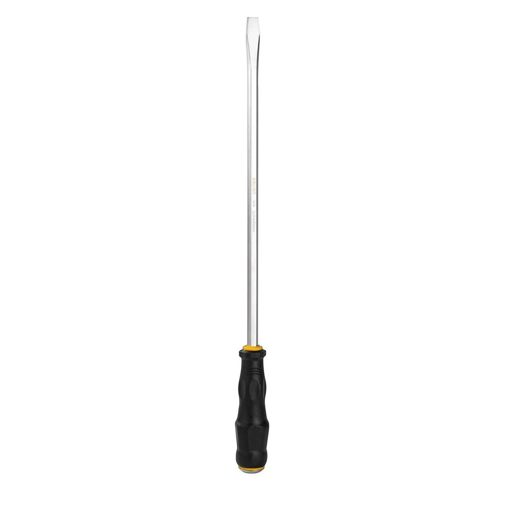 Шлицевая отвертка со сквозным хвостовиком (ударная) Deli DL6270081 SL8x200