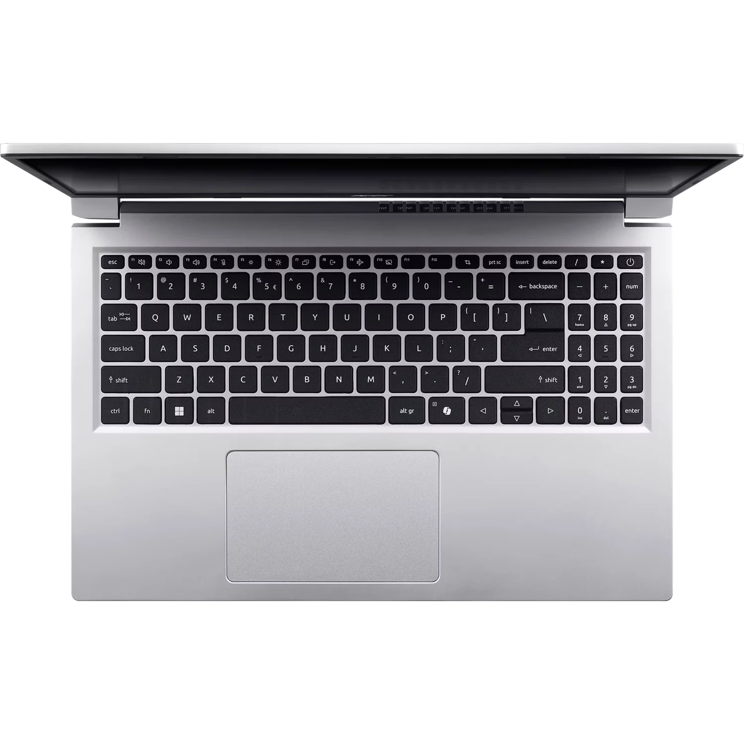 Ноутбук 15.6" IPS FHD Acer Aspire AL15-33P-C7ST silver (Intel N150/8Gb/256Gb SSD/VGA int/noOS) (NX.D2EER.001)