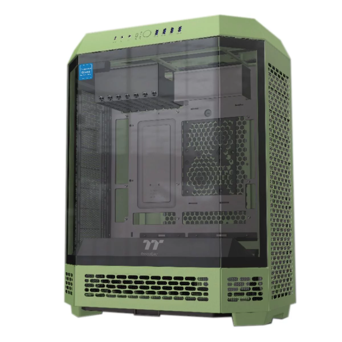 Корпус Thermaltake CA-1Z1-00MEWN-00 Win/SPCC/Tempered Glass*3/CT140 Fan*2/Color Box/With Screen Metal Panel