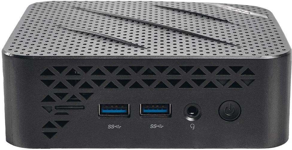 Компьютер Digma Mini Office Cel N4505 (2) 8Gb SSD256Gb UHDG 750 Windows 11 Pro GbitEth WiFi BT 45W черный (DPCN-8CXW02)