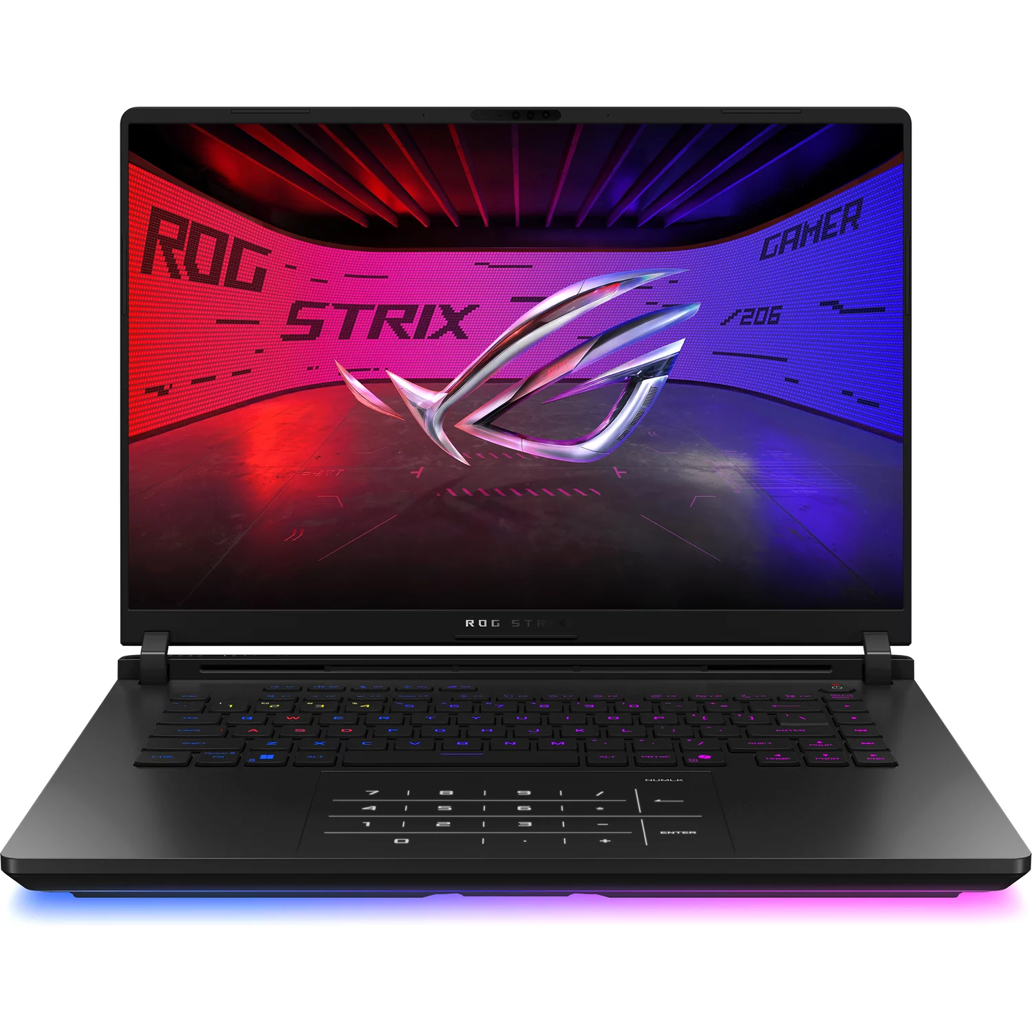 Ноутбук ASUS ROG Strix SCAR 16 G635LX-RW041 16"(2560x1600 miniLED (матовый, 240Hz, 3ms))/ Core Ultra 9 275HX(2.7Ghz)/ 32Gb/ 1Tb SSD/ noDVD/ RTX 5090 24Gb/ BT/ WiFi/90WHr/ 2.8kg/Off Black/ DOS (90NR0L81-M001K0)