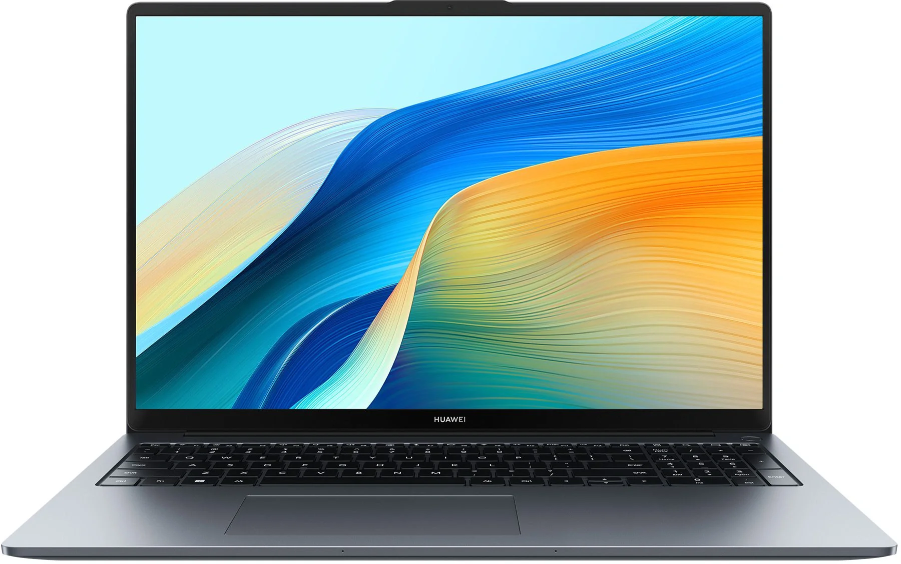 Ноутбук Huawei MateBook D 16 MCLG-X Core i7 13700K 16Gb SSD1Tb Intel UHD Graphics 770 16" IPS (1920x1200) без ОС grey space WiFi BT Cam (53014HYK)