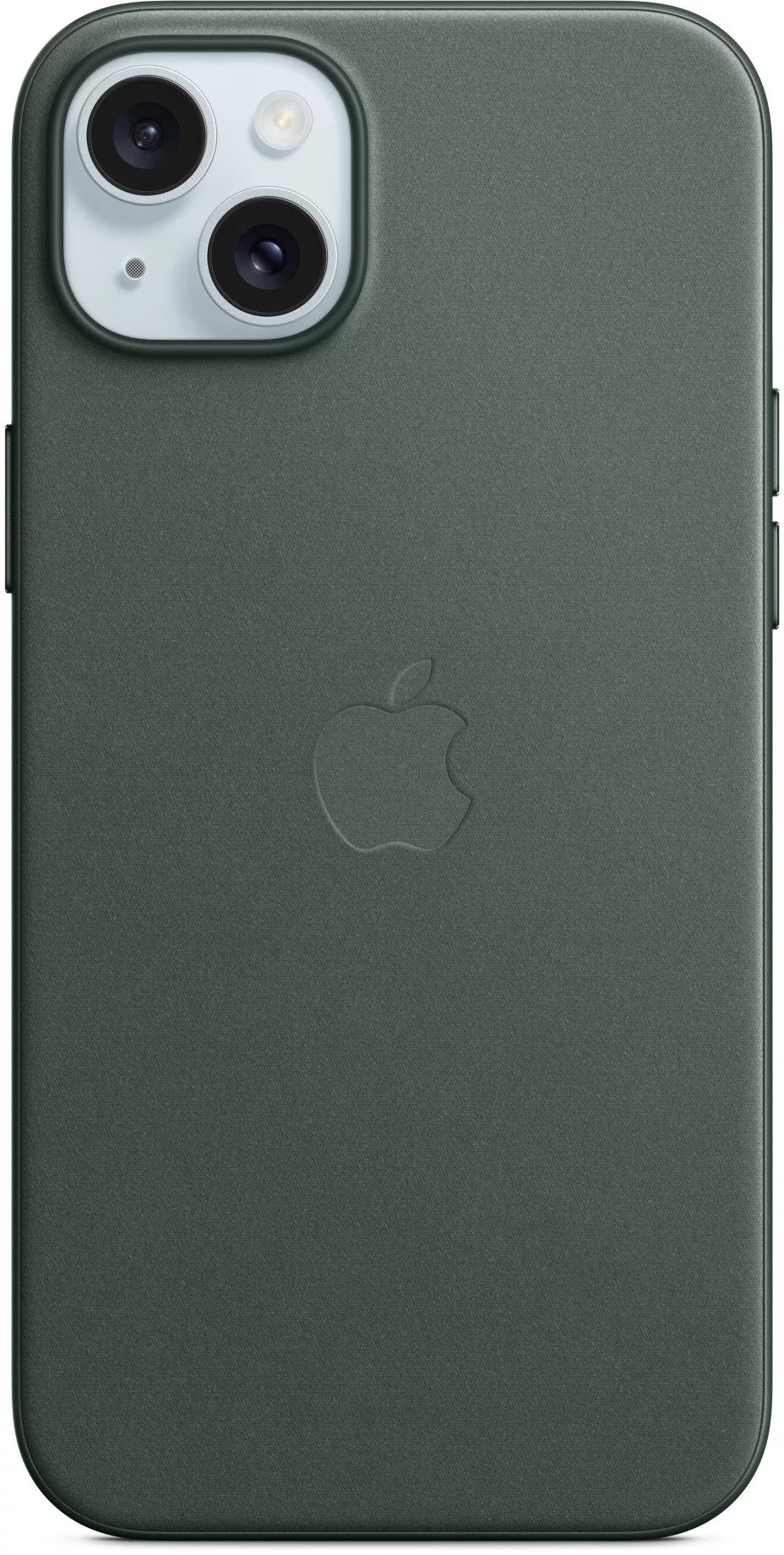 Чехол (клип-кейс) Apple для Apple iPhone 15 Plus FineWoven Case with MagSafe Evergreen (MT4F3FE/A)