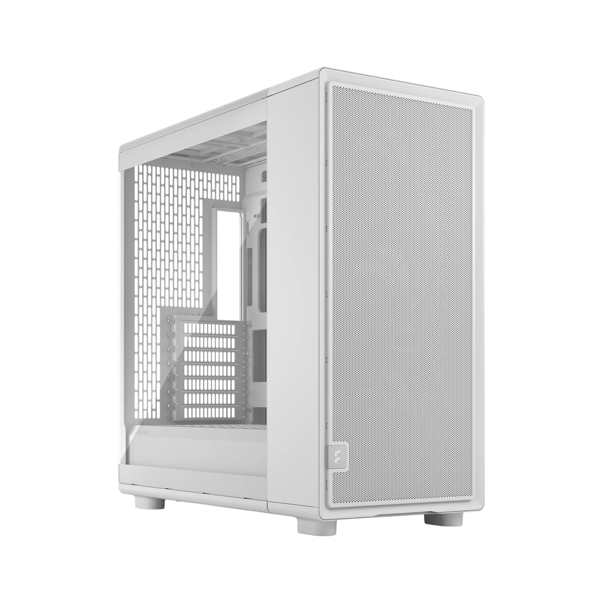 Корпус Компьютер без блока питания/ Case Fractal Design Epoch XL TG Clear, Full-Tower, 3x140mm, 2xUSB-A 3.2 + 1xUSB 3.2 Type-C E-ATX, ATX, mATX, mITX, White (FD-C-EPO1X-03)