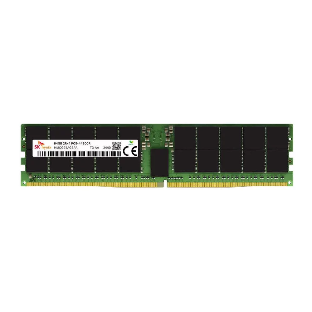 Модуль памяти Hynix 64GB DDR5 HMCG94AGBRA 5600MHz DIMM 2Rx4 Registred ECC