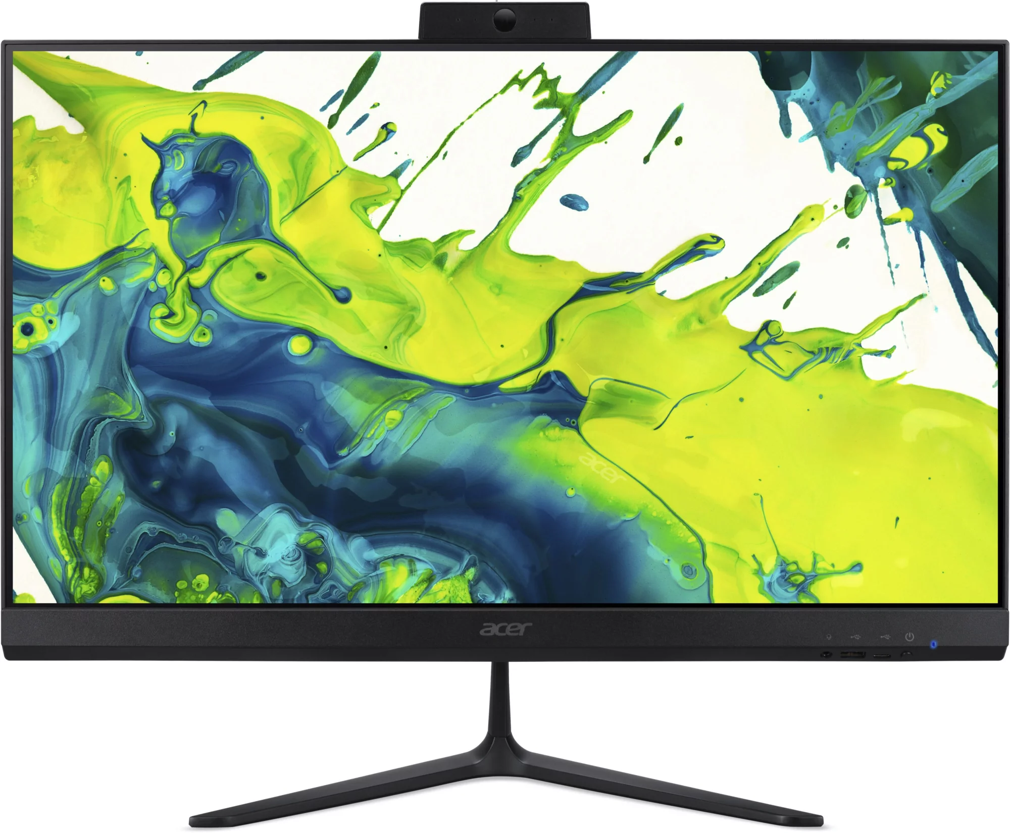Моноблок Acer Aspire C24-2G 23.8" Full HD i5 13420H (2.1) 16Gb SSD512Gb UHDG CR Windows 11 GbitEth WiFi BT 65W клавиатура мышь Cam черный 1920x1080 (DQ.BR8CD.001)