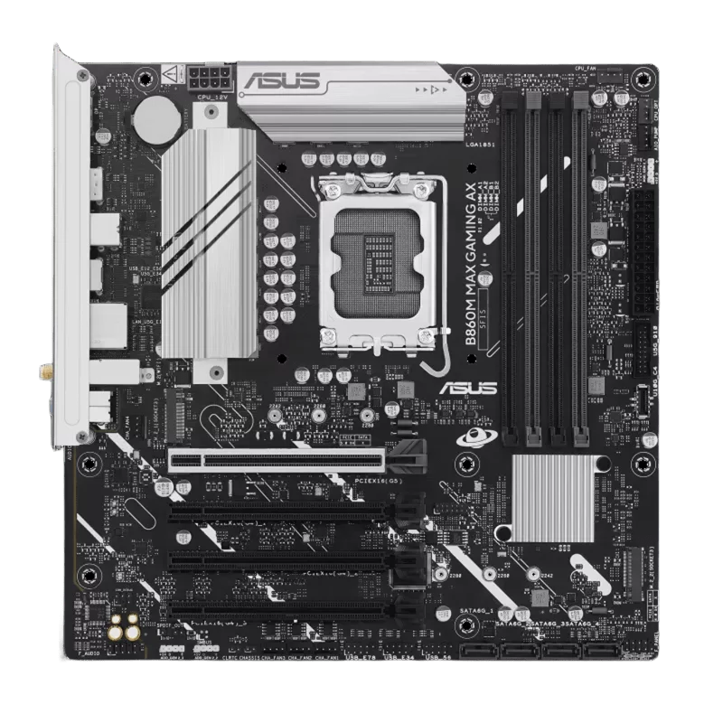 Материнская плата/ B860M MAX GAMING AX (90MB1JZ0-M0EAY0)