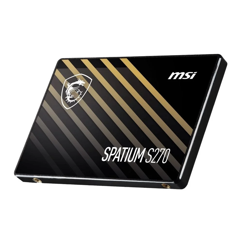 Тверотельный накопитель SSD MSI SPATIUM S270 S78-440N070-P83 240GB 2.5" Client SATA 6Gb/ s, 500/ 400, IOPS 50/ 80K, MTBF 2M, 110TBW, 0,25DWPD, RTL (001151)