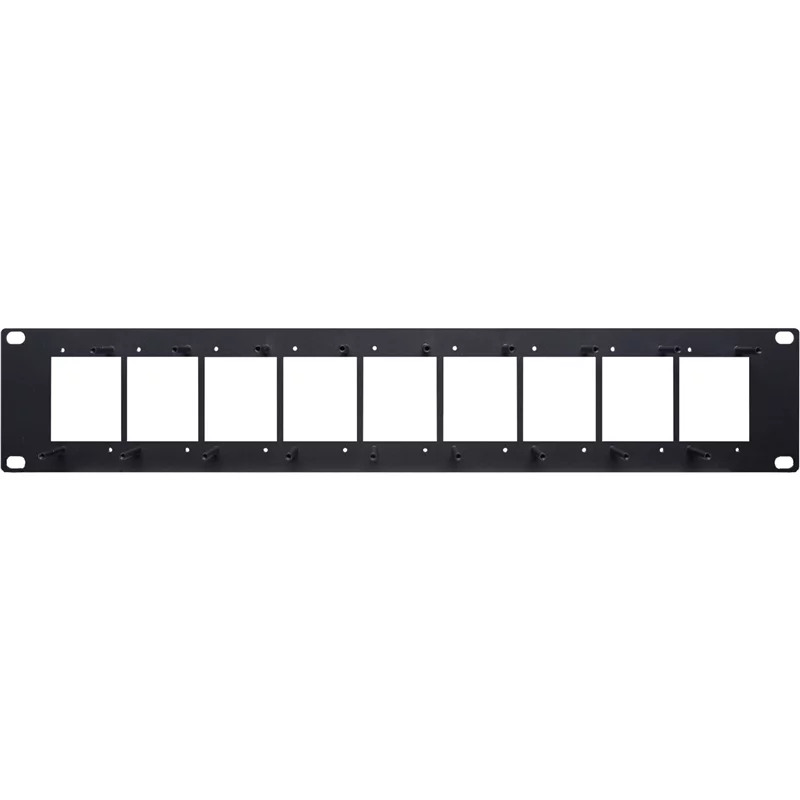 Панель/ SC&T TPN009 Панель для стойки 19" под установку TTA111VR, TTA111VТ, CD102, 9мест.