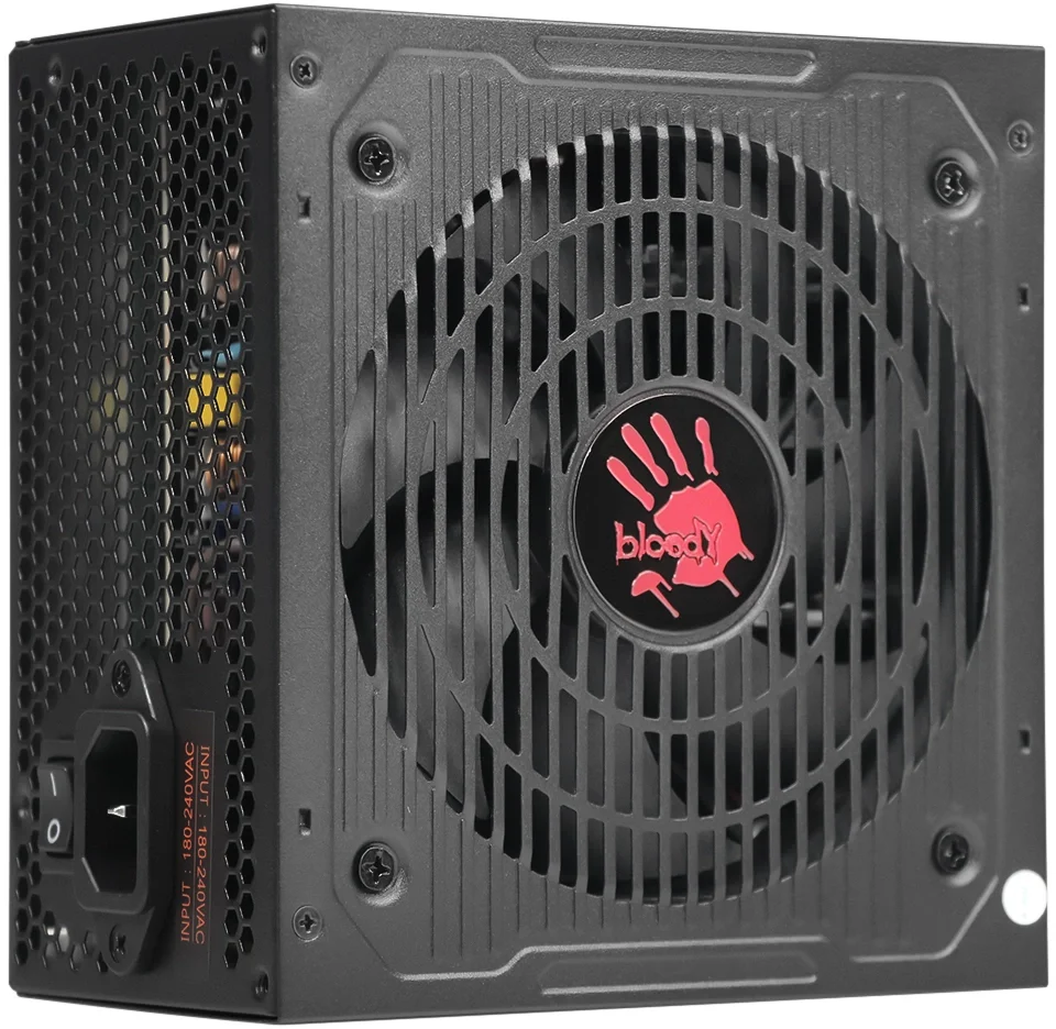 Блок питания Bloody ATX 700W BD-PS700W 80+ white (20+4pin) APFC 120mm fan 6xSATA RTL