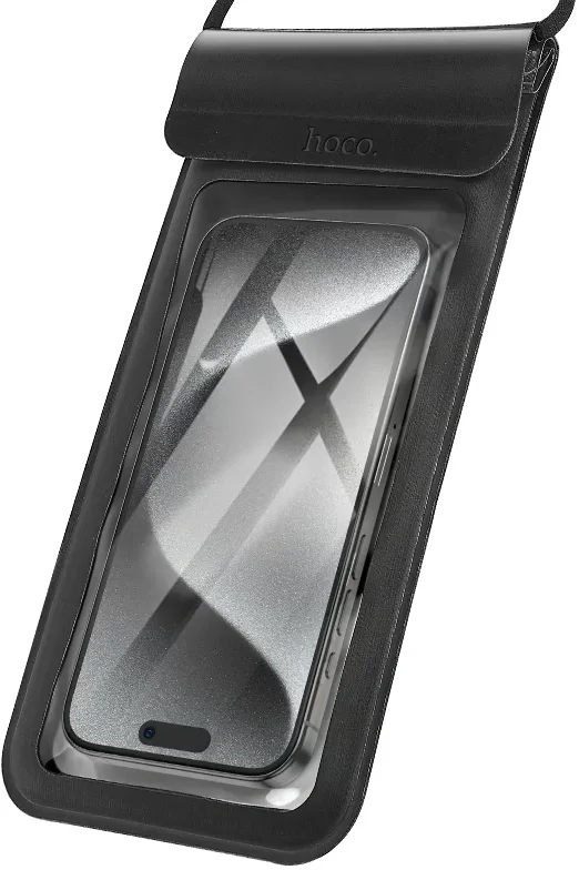 Сумочка Hoco для универсальный HX53 прозрачный/черный (53503)