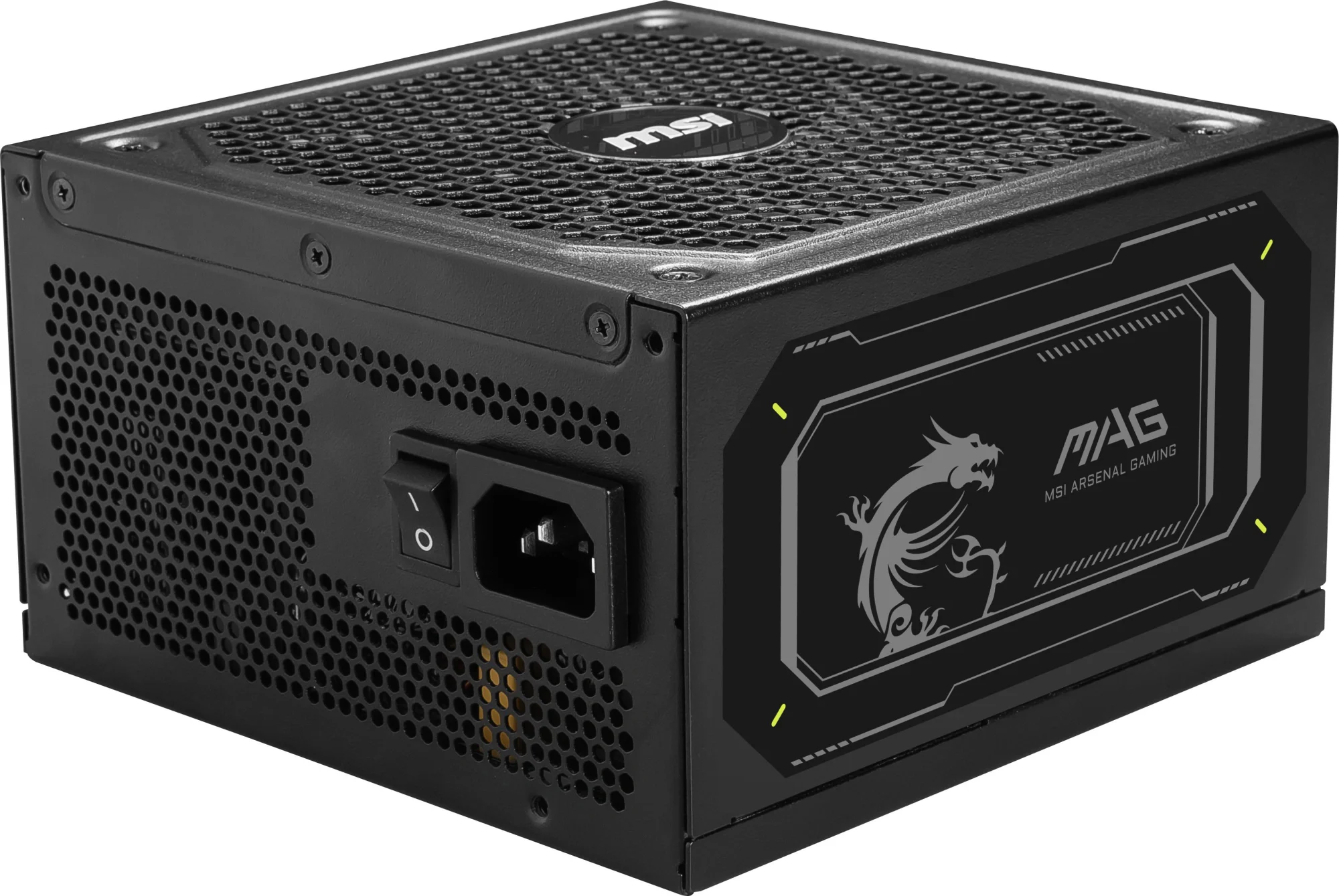 Блок питания ПК/ Power Supply MSI MAG A1000GL PCIE5, 1000W 80+ Gold (ATX, 3.1, PCIe 5.1, Full modular, 1x24(20+4)pin, 2xCPU 8(4+4)pin, 4xPCIe*2 8(6+2)pin, 1x12V-2x6, 12xSATA3, 4xMOLEX4pin, Active, 135x135mm, 150x150x86mm, (306-7ZP9B11-CE0)