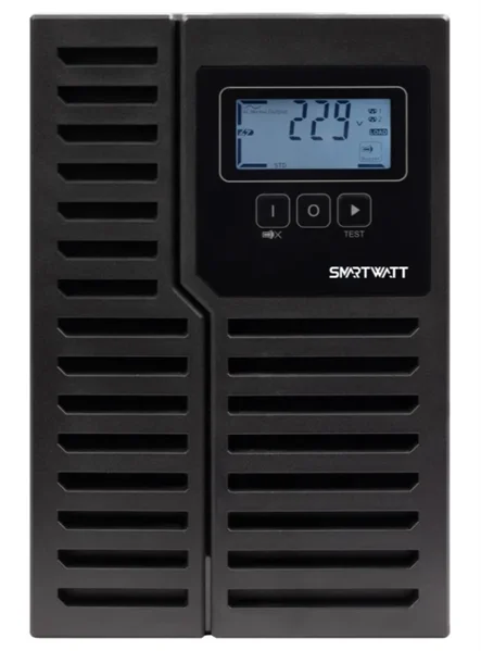 SMARTWATT ИБП Онлайн, мощность 1000/ 900 ВА/ Вт, напольный, LCD дисплей, управляемые розетки, IEC13 - 4 шт. (UPS XPERT 1KVA)