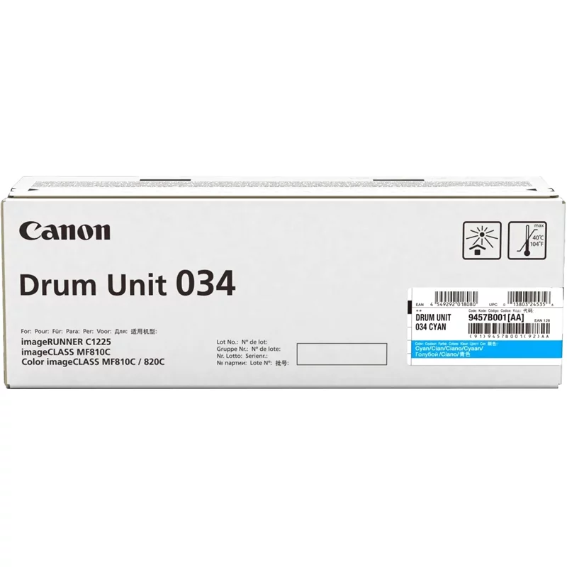 DRUM UNIT 034 CYAN Барабан синий (9457B001)