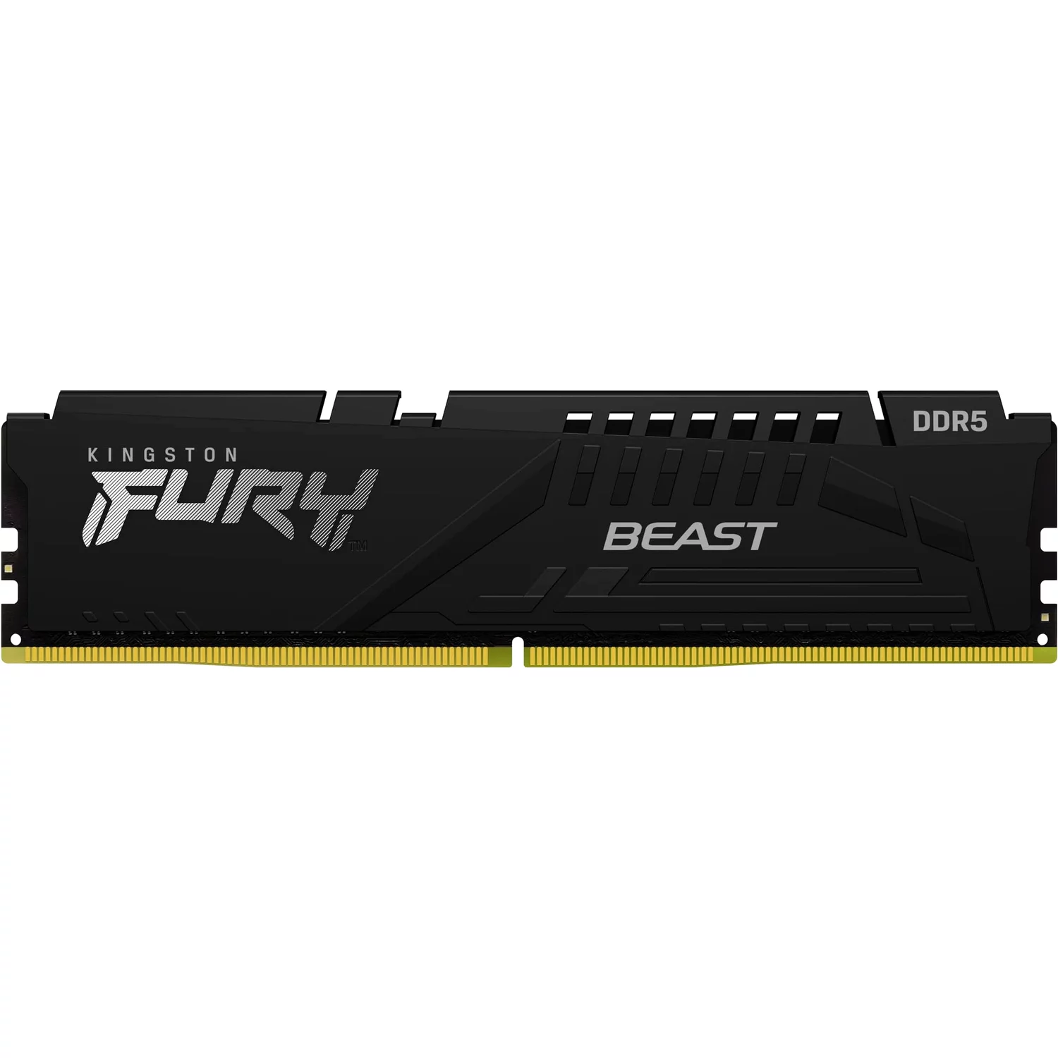 Модуль памяти DDR 5 DIMM 16Gb PC48000, 6000Mhz, Kingston FURY Beast Black XMP CL30 (KF560C30BB-16) (retail)