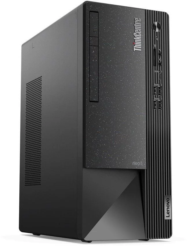 Компьютер Lenovo ThinkCentre Neo 50t MT i5 12400 (2.5) 8Gb SSD256Gb UHDG 730/DVDRW CR без ОС GbitEth WiFi BT 260W kbNORUS мышь клавиатура черный (11SE001WIV)