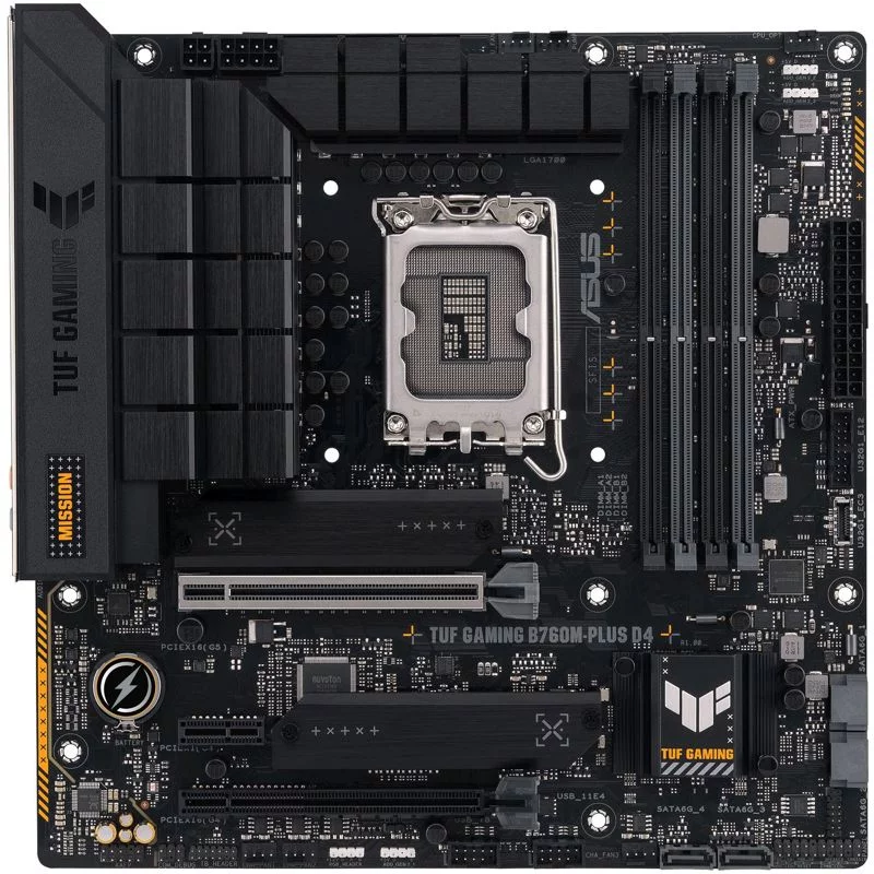 Материнская плата/ TUF GAMING B760M-PLUS D4 (90MB1DI0-M1EAY0)