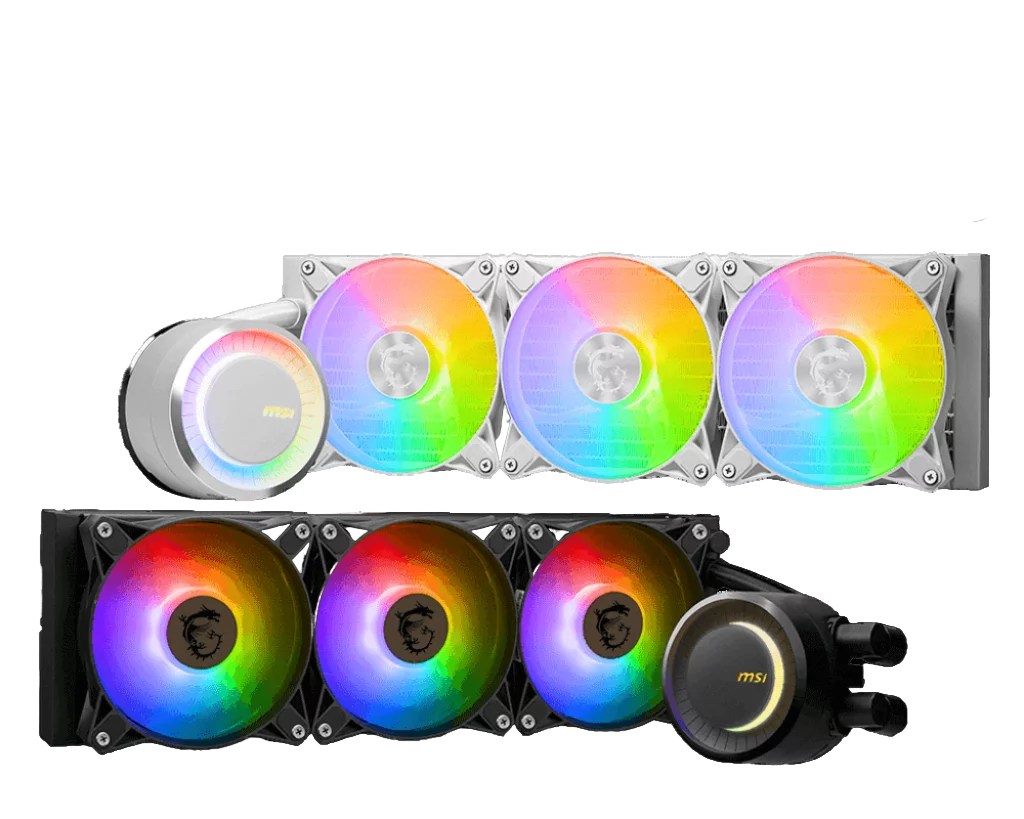 Жидкостная система охлаждения MSI MAG CoreLiquid E360, 3x ARGB Fan, Color Box, LGA1700, AM5 (306-7ZW6E17-C24)