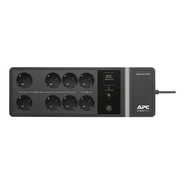 Источник бесперебойного питания APC Back-UPS BE650G2-GR 400Вт 650ВА черный