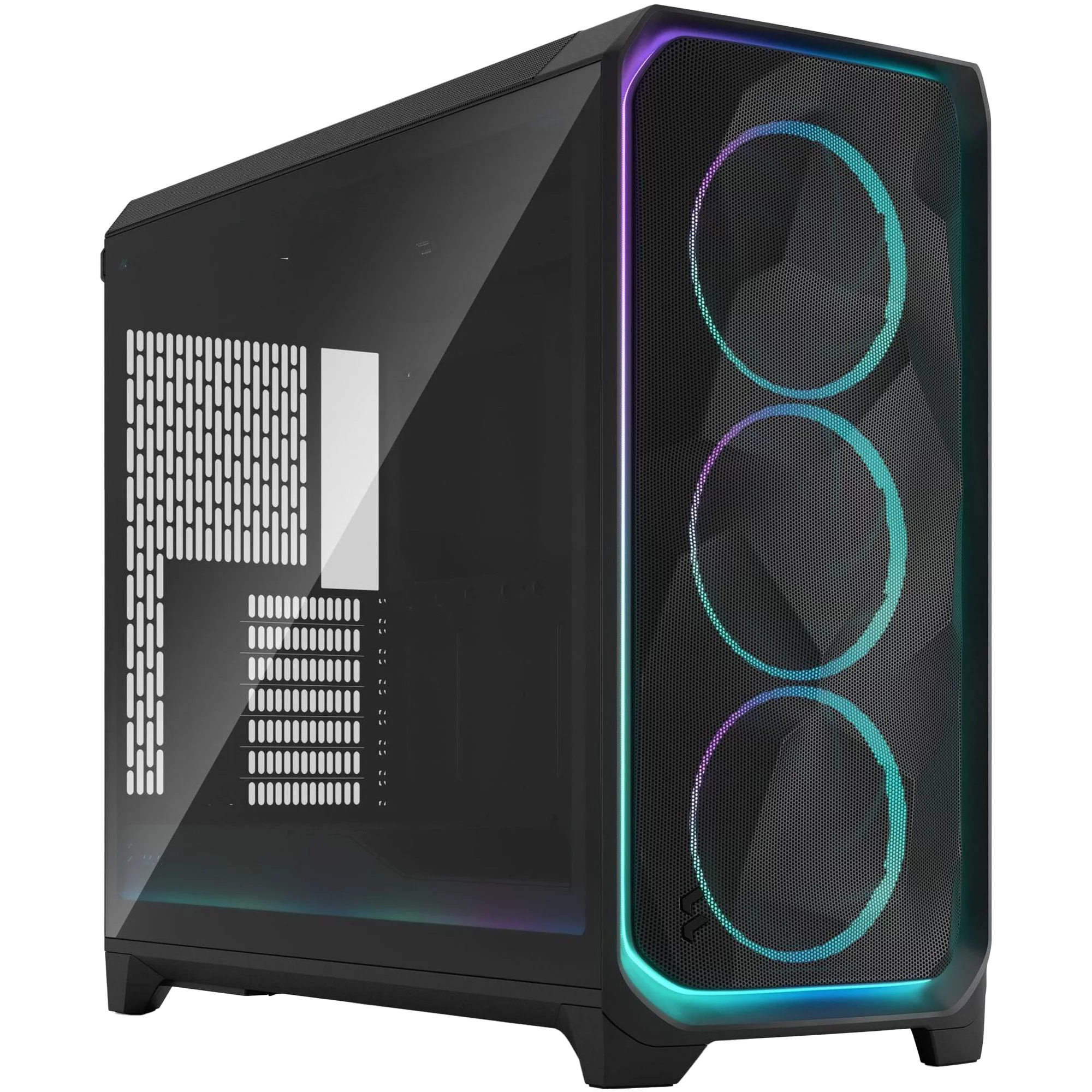 Корпус ПК без блока питания/ Case Fractal Design Meshify 3 XL Solid, Full-Tower, 3x140mm, 2xUSB-A 3.2 + 1xUSB 3.2 Type-C, SSI-EEB, SSI-CEB, ATX, mATX, mITX Black (FD-C-MES3X-01)