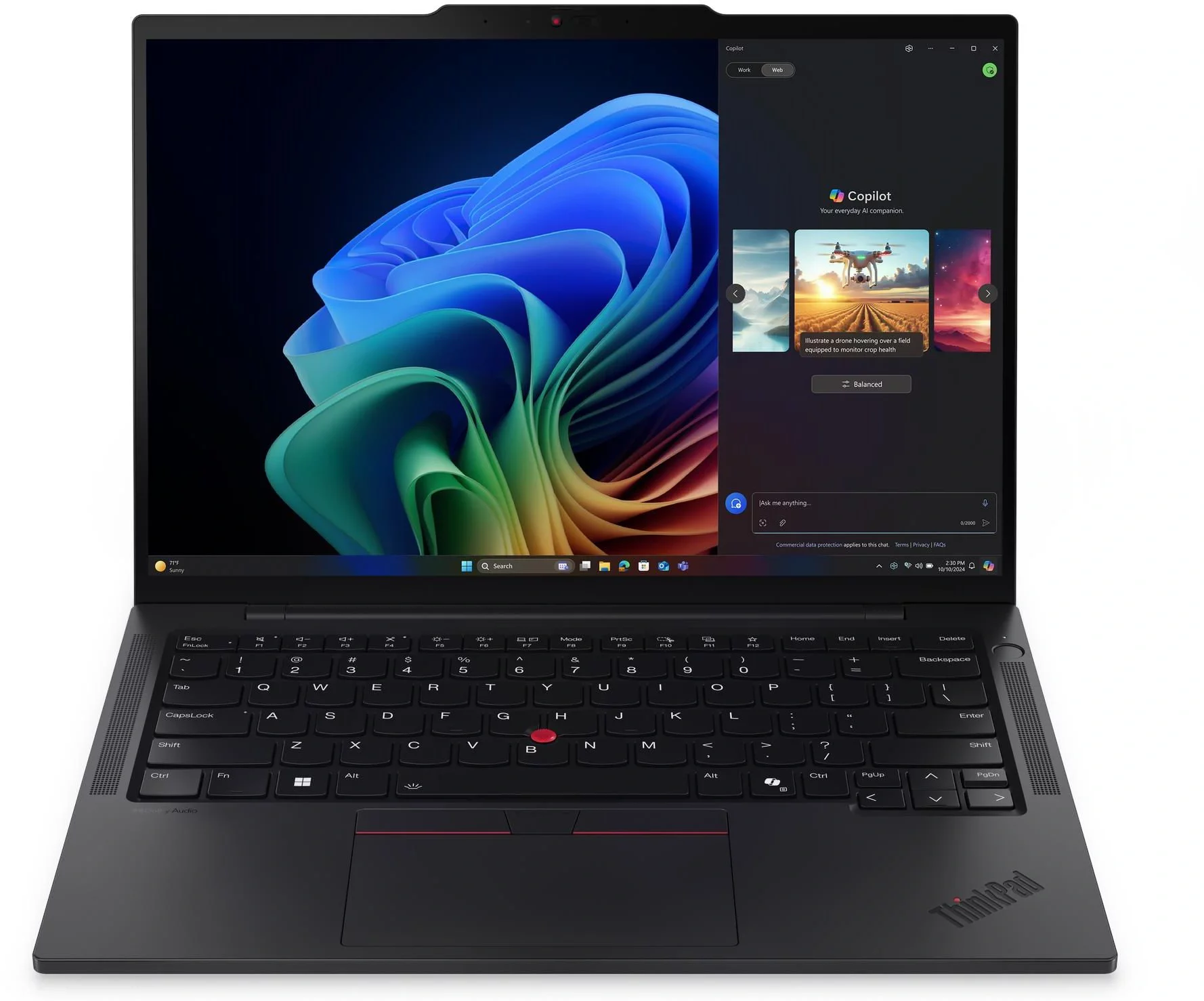 Ноутбук Lenovo ThinkPad T14s G6 Core Ultra 7 258V 32Gb SSD1Tb 14" IPS WUXGA (1920x1080) Windows 11 Pro black (21QX000LUS)