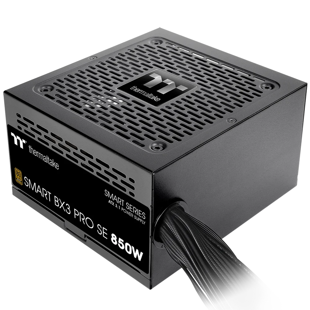 Блок питания Thermaltake Smart BX3 Pro SE/ 0850W/ Non Modular/ Non Light/ Single Voltage/ Analog/ 80 Plus Bronze/ EU/ Non JP CAP/ Etched Flat Cables/ Gen 5 (PS-SPD-0850NNSABE-7)