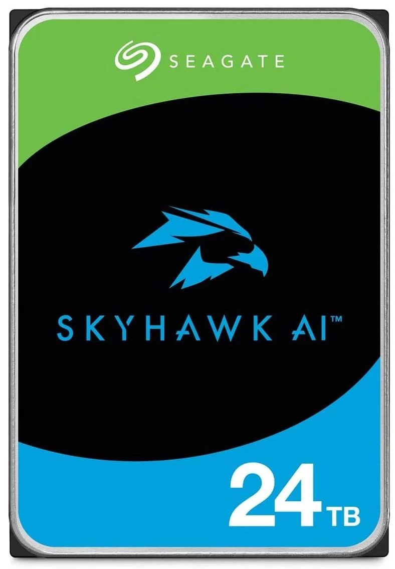 Жесткий диск Seagate SATA-III 24TB ST24000VE002 SkyHawkAI 512E (7200rpm) 512Mb 3.5"