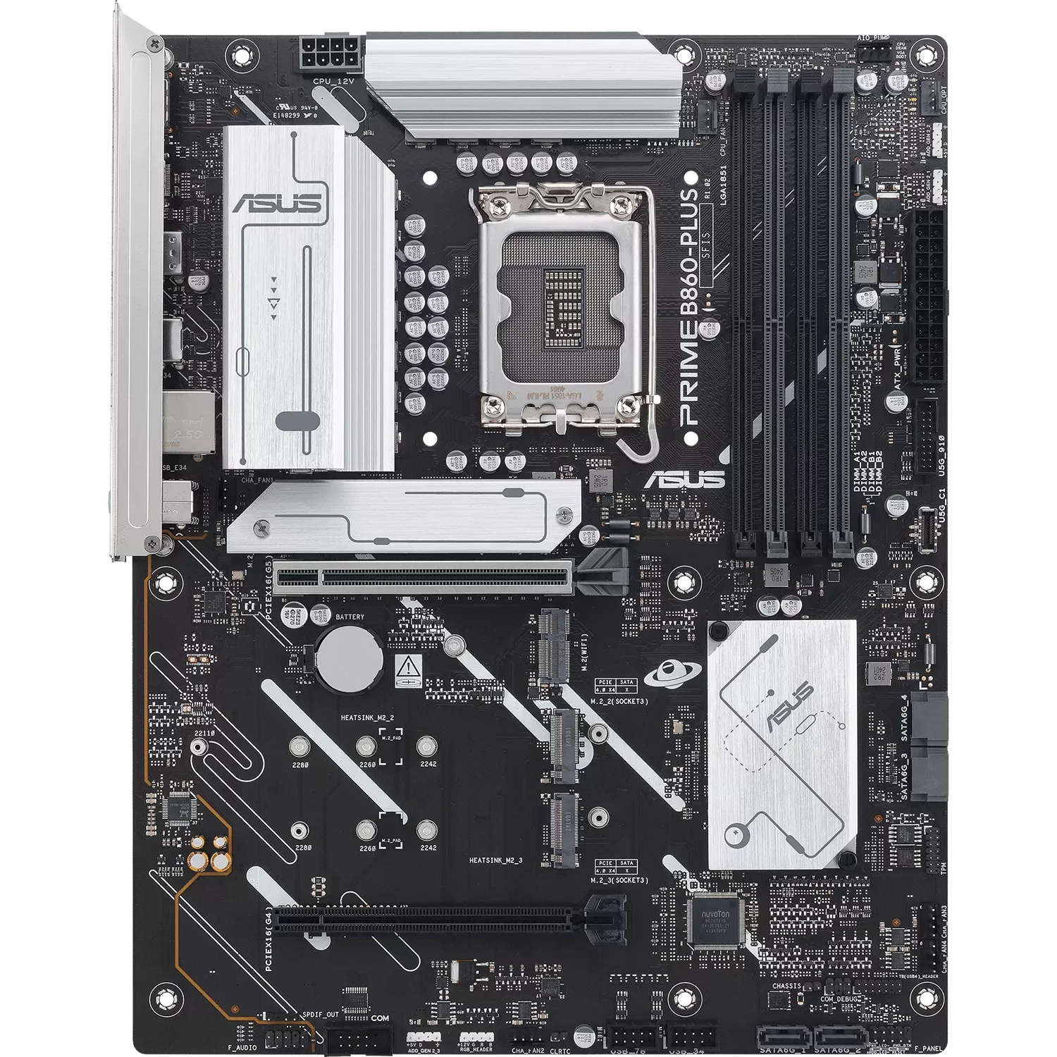 Материнская плата/ PRIME B860-PLUS-CSM (90MB1KA0-M0EAYC)