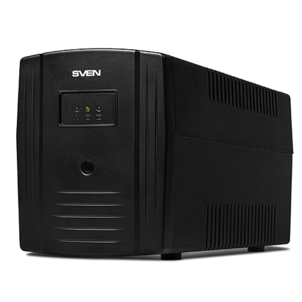 UPS SVEN Pro 1000 (1000 ВА, USB, RG-45, 3 евро розетки) (SV-013868)