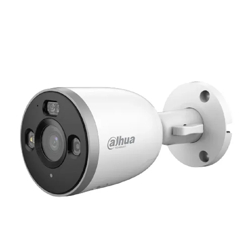 DAHUA DH-IPC-F3DP-PV-0280B Уличная цилиндрическая IP-видеокамера с ИК 30м и LED 30м и Wi-Fi 3Мп; 1/2.8” CMOS 2.8мм сигнализация красно-синей подсветкой; встроенные микрофон+динамик;IP67 металл пластик