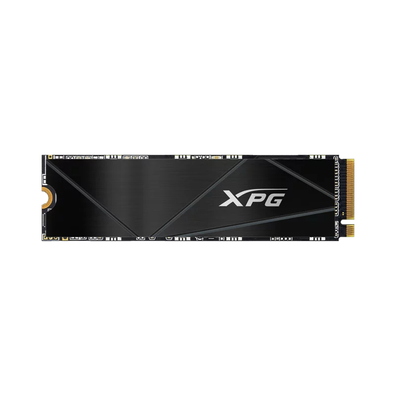 Твердотельный накопитель/ ADATA SSD GAMMIX S50 CORE, 512GB, M.2(22x80mm), NVMe, PCIe 4.0 x4, 3D NAND, R/ W 3500/ 2200MB/ s, IOPs -/ -, TBW 300, DWPD 0.5, with HeatSink (3 года) (SGAMMIXS50C-500G-CS)