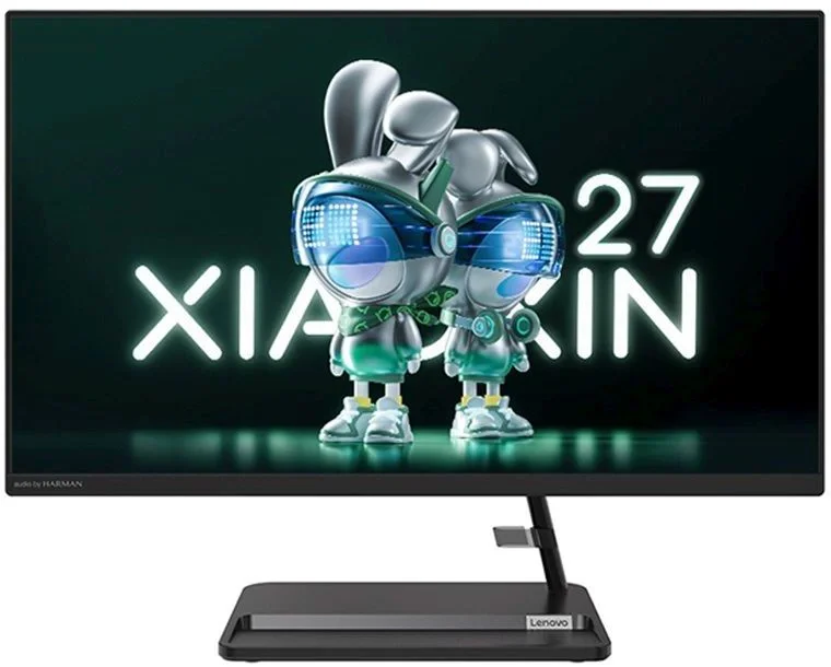 Моноблок Lenovo XiaoXin 27" Full HD i5 12450H (2) 16Gb SSD512Gb UHDG Windows 11 Pro GbitEth WiFi BT 90W клавиатура мышь Cam черный 1920x1080 (2064649) (2064649#MLN)