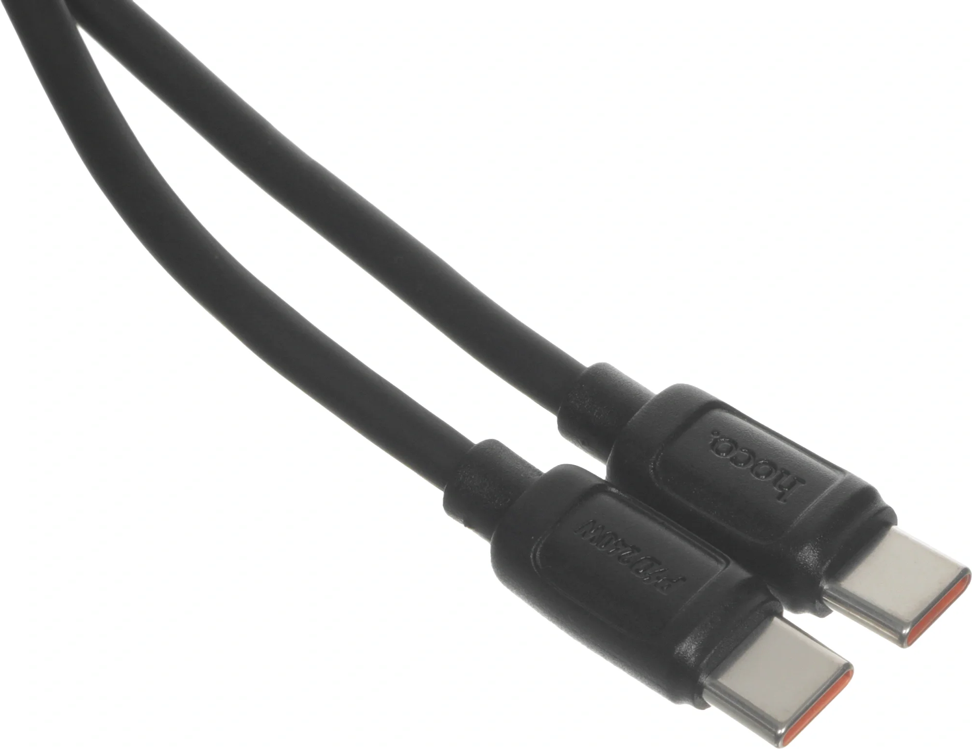 Кабель Hoco X115 52018 USB Type-C (m)-USB Type-C (m) 1м черный