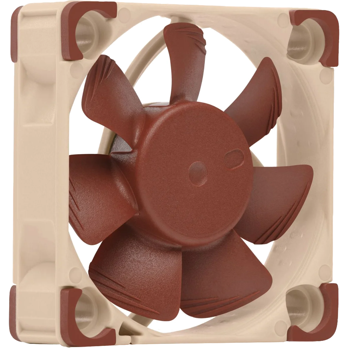 Кулер для корпуса/ Case Cooler Noctua NF-A4x10 FLX (40x40x10mm, 3-pin, 4.83CFM, 17.9dBA, 4500RPM, Beige/Brown)