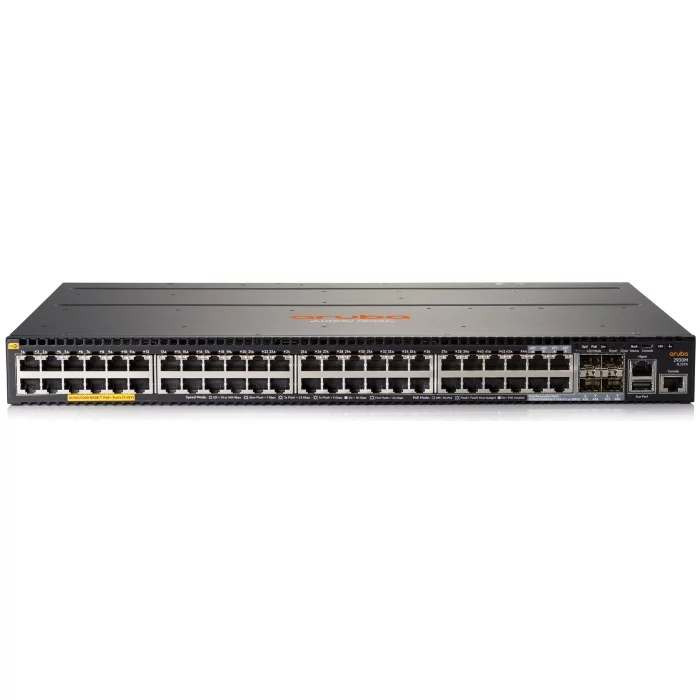 Картинка Коммутатор HPE Aruba 2930M 48G PoE+ 1-slot (JL322A) 