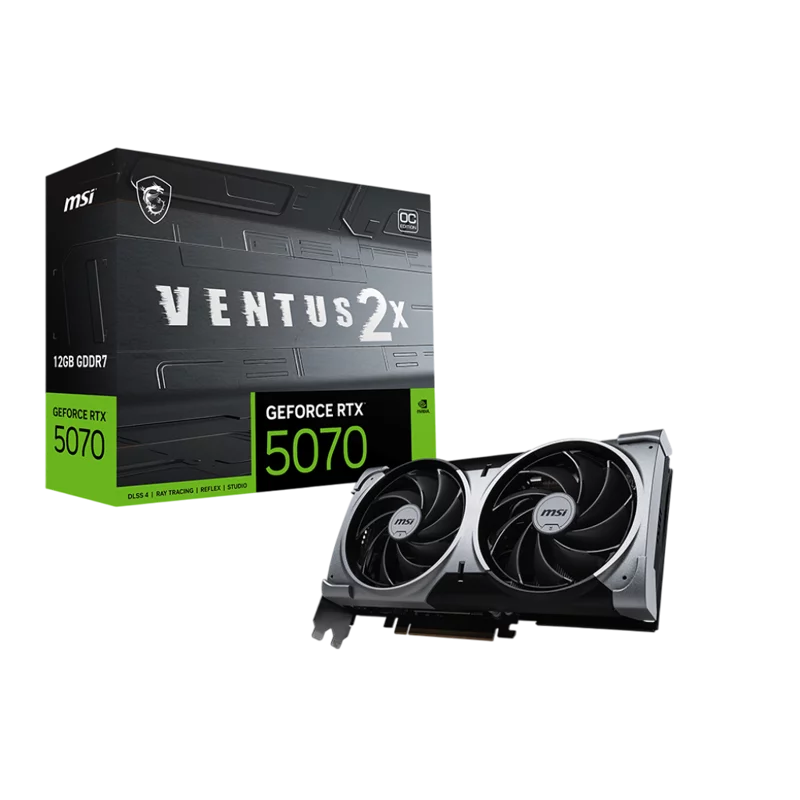 GeForce RTX 5070 12G VENTUS 2X OC