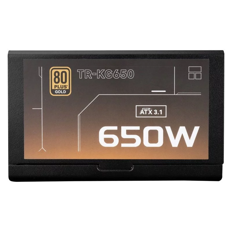 Блок питания 650W/ Power Supply Thermalright, 650W 80+ Gold (ATX, 3.1, Full modular, 1x24(20+4)pin, 2xCPU 8(4+4)pin, 2xPCIe*2 8(6+2)pin, 3xSATA3, 2xMOLEX4pin, Active, 120x120mm, 150x140x86mm, APFC, OVP, UVP, SCP, OCP, OTP, OPP, bl (TR-KG650)