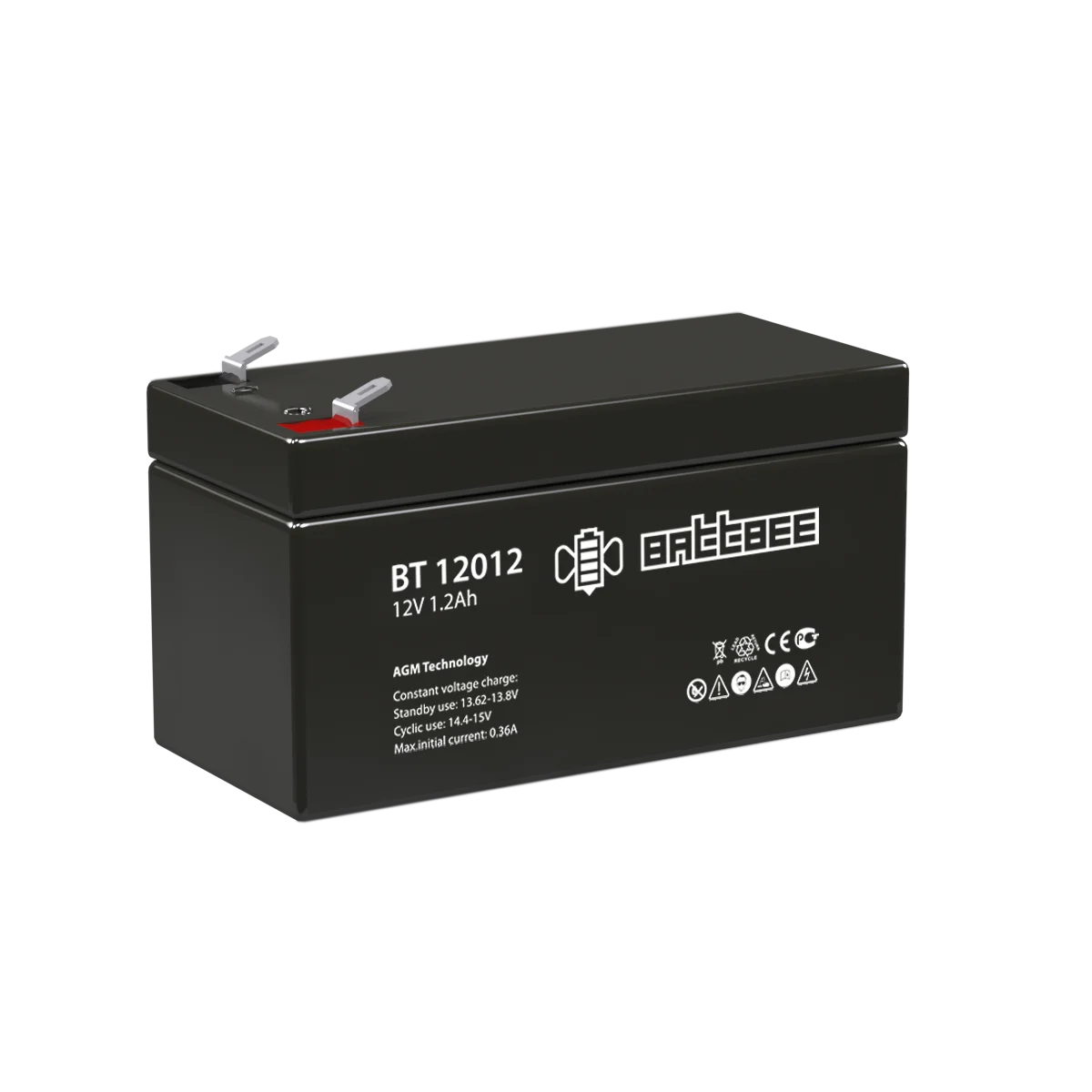 АКБ Battbee Аккумуляторная батарея для ОПС (12 V / 1.2 Ah) (4614060010001) (BT 12012)