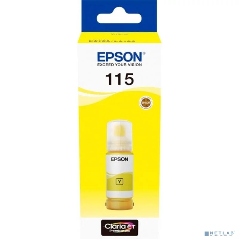 Чернила/ Epson 115 EcoTank Yellow ink bottle (C13T07D44A)