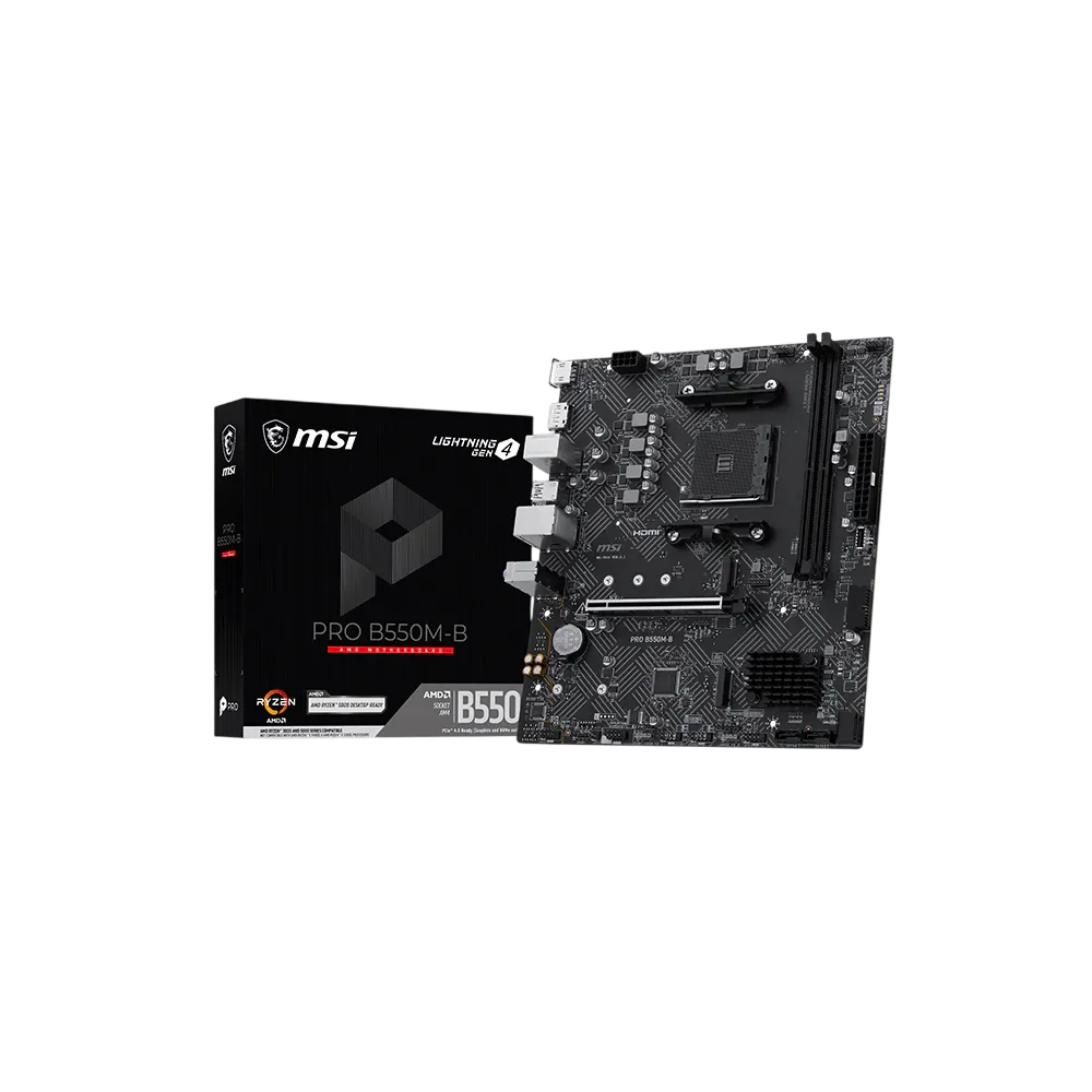 Материнская плата/ PRO B550M-B
