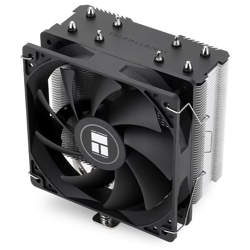 Кулер для процессора/ Thermalright Assassin X 120 Refined SE (4-pin PWM, 148mm, Ni/CU, 4x6mm, 1x120mm, 66.17CFM, 25.6dBA, 1550RPM, S: 1700, 1200, 115X, AM5, AM4) (AX120-R-SE)