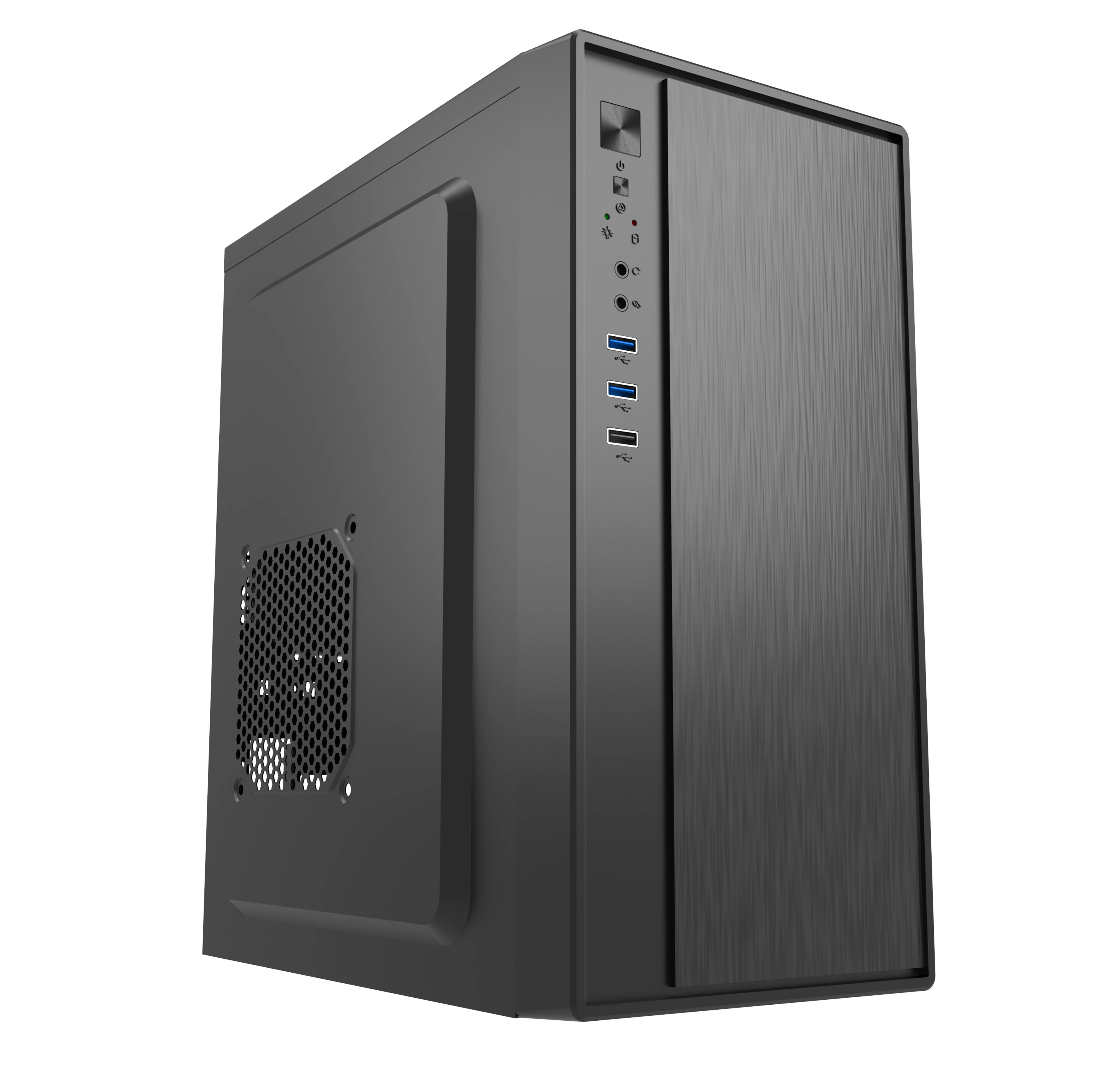 Корпус с блоком питания 450Вт./ Case Forza mATX case, black, w/ PSU 450W 12cm, w/ 2xUSB3.0, w/ 1xUSB2.0, w/ pwr cord, w/ o FAN (FZ-018-SX450-U32)