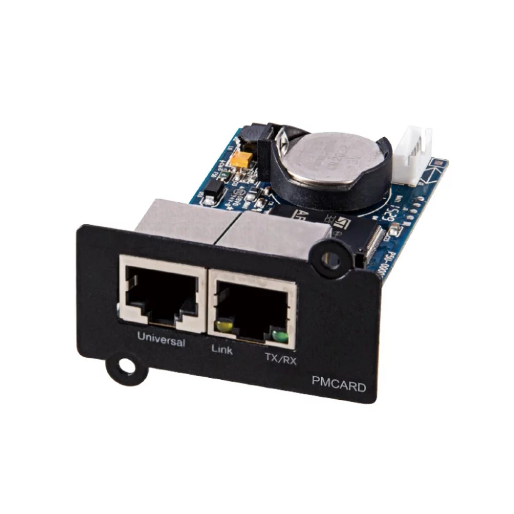 CBR PMC-01R [SNMP карта для удаленного управления по сети Ethernet c Русским интерфейсом, 2xRJ45, PowerMaster]