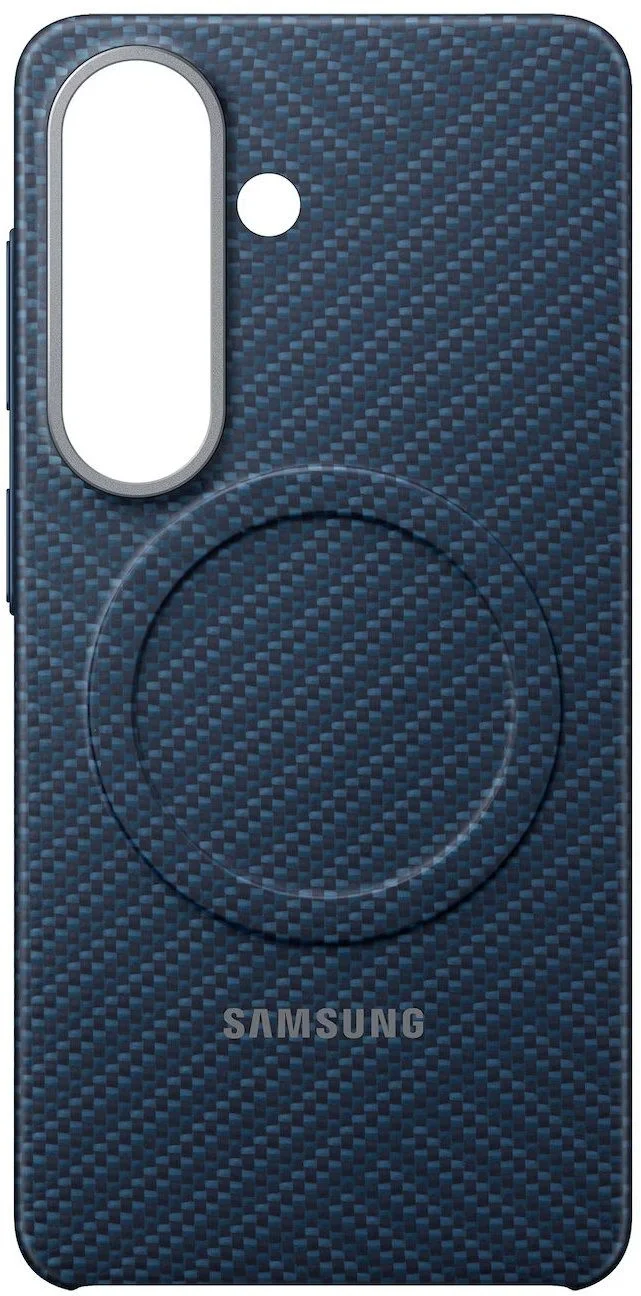Чехол (клип-кейс) Samsung для Samsung Galaxy S26 Carbon Magnet Case with MagSafe темно-синий (EF-KS942SCEGRU)
