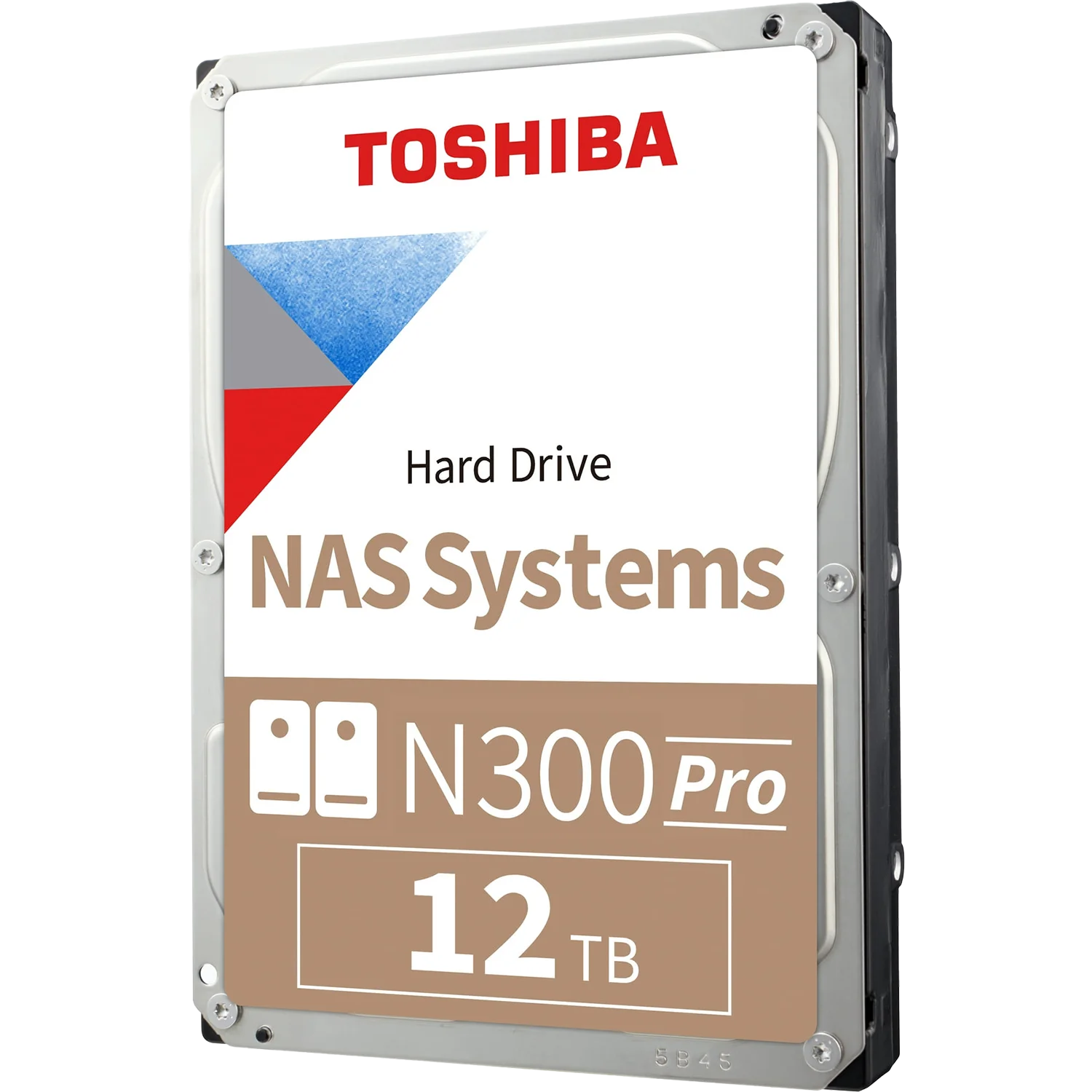 Жесткий диск/ HDD Toshiba N300 Pro NAS SATA3 3.5" 12TB 7200 512Mb 6Gb/ s 1 year warranty (HDWG51CXZSTB)