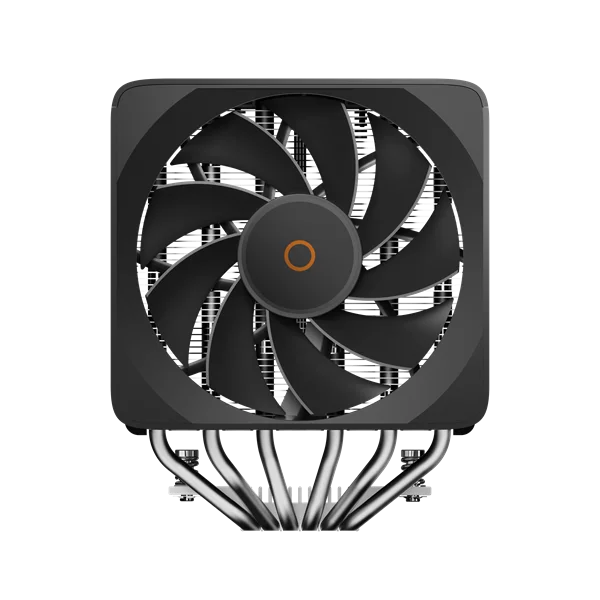 Кулер для процессора Ocypus Delta A62 EX BK Digital, 2x120mm ARGB FAN, Top Display Panel, 6 HEAT PIPES, 4-PIN PWM, 600-1800 RPM, 31DBA, HYDRO BEARING, LGA115X/1200/1700/18XX, AM4/AM5