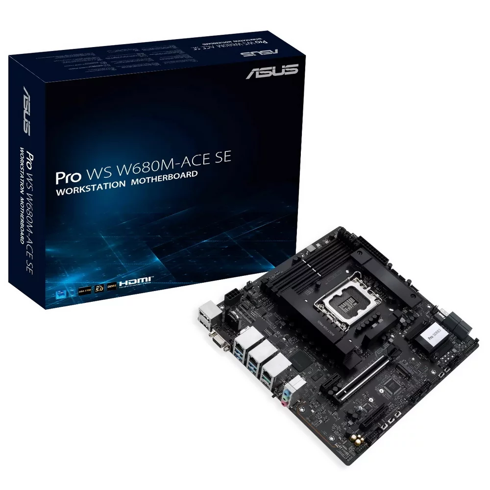 Материнская плата/ ASUS PRO WS W680M-ACE SE (90MB1FA0-M0EAY0)