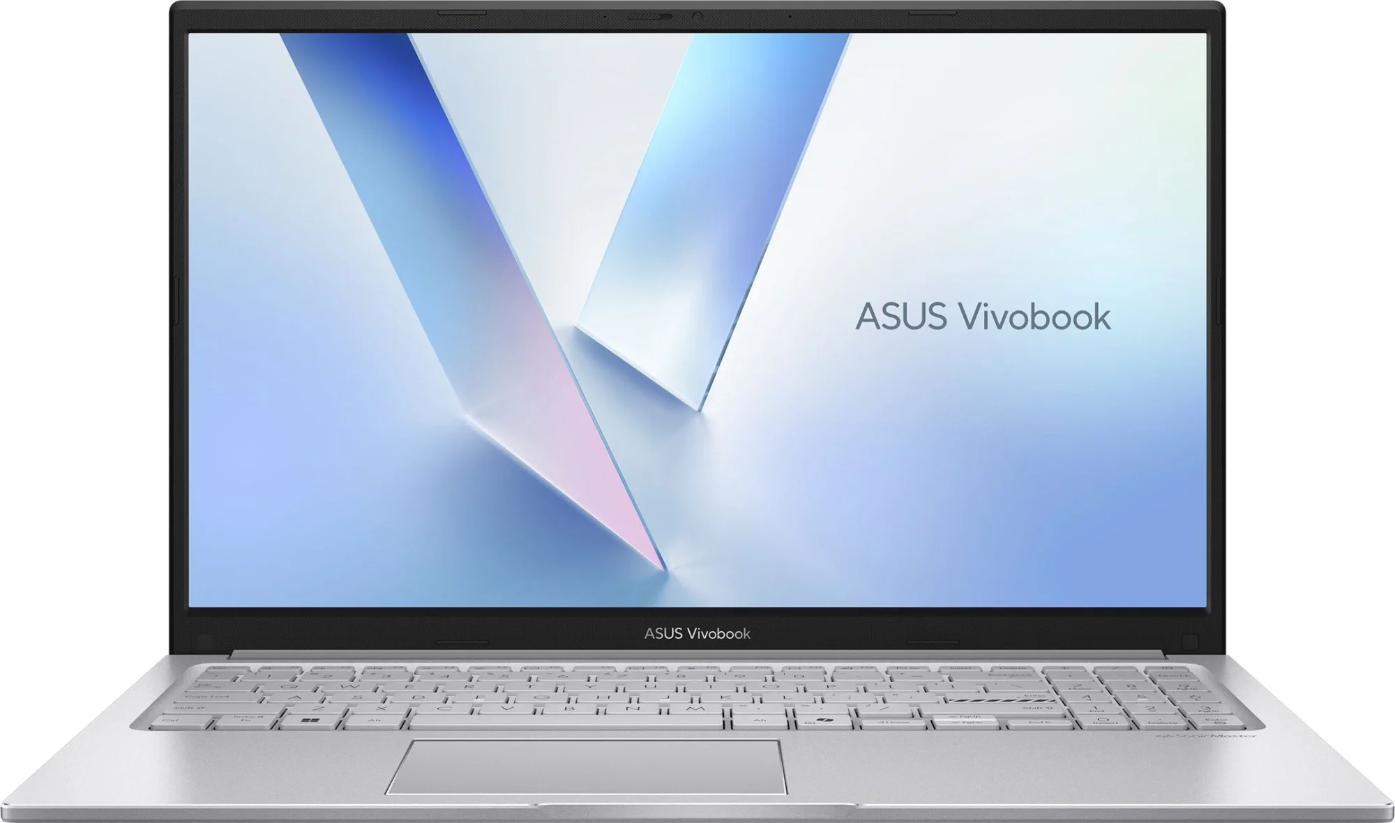 Ноутубук ASUS Vivobook 15 X1504MA-BQ056 Intel Core 3 304/ DDR5 8GB/ 512Gb SSD/ Intel Graphics/ 15.6" FHD (1920x1080) 16:9/ Wi-Fi 6+ BT 5.3/ No OS/ Cool Silver1.70 Kg (90NB17I2-M01360)