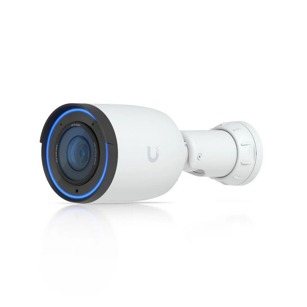 Камера видеонаблюдения Ubiquiti UniFi Protect Camera G6 Pro Bullet White Видеокамера 4K (8MP), 30 к/ с, 113,8°, Multi-TOPS AI Engine, 2,36х оптический зум, IP66, ИК-подсветка до 60 м (UVC-G6-PRO-BULLET-W)